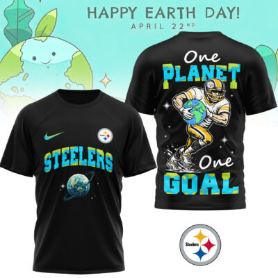 Pittsburgh Steelers | Premium NFL x Earth Day 3D Shirt