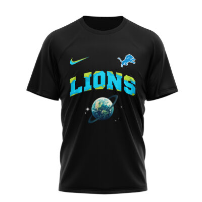 Alternative view of Detroit Lions | Premium NFL x Earth Day 3D Shirt
