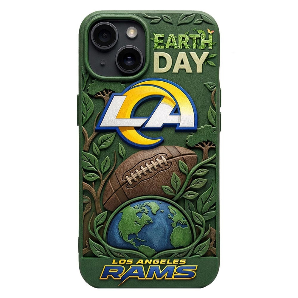Los Angeles Rams | Premium NFL Earth Day Phonecase - Image 2