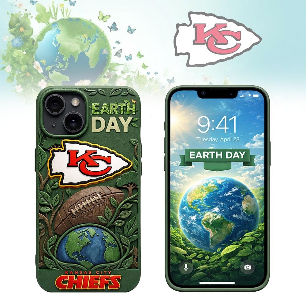 Kansas City Chiefs | Premium NFL Earth Day Phonecase