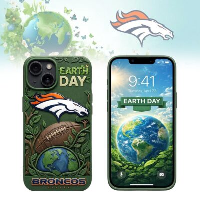 Denver Broncos | Premium NFL Earth Day Phonecase