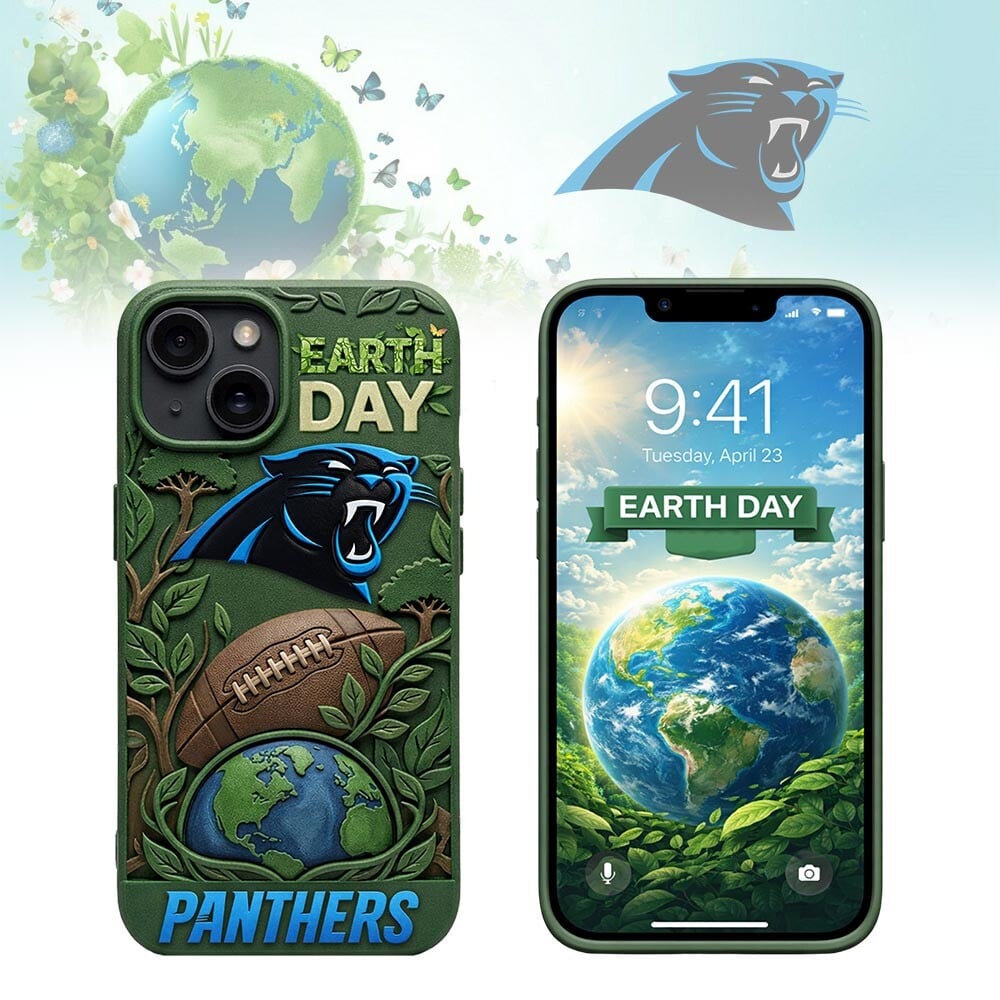 Carolina Panthers | Premium NFL Earth Day Phonecase