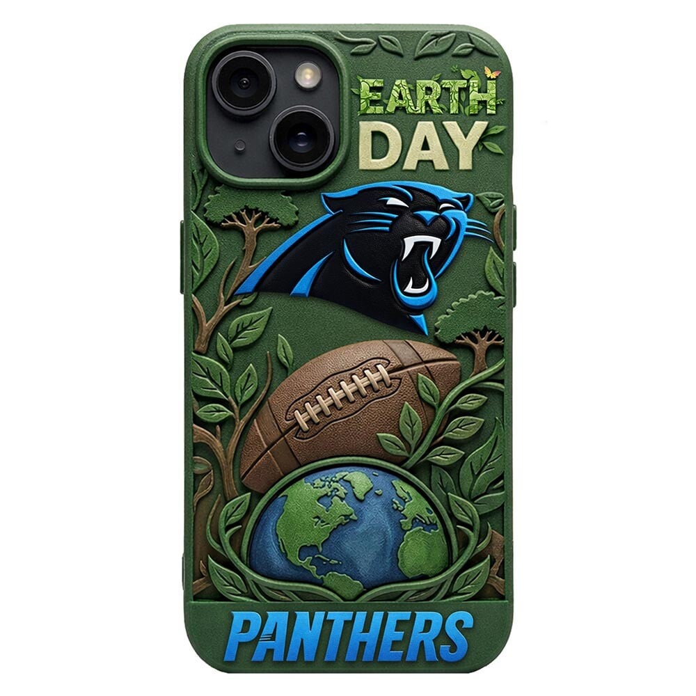 Carolina Panthers | Premium NFL Earth Day Phonecase - Image 2