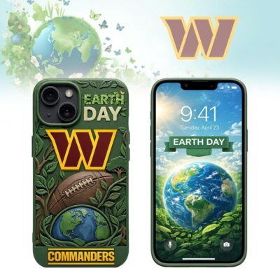 Washington Commanders | Premium NFL Earth Day Phonecase