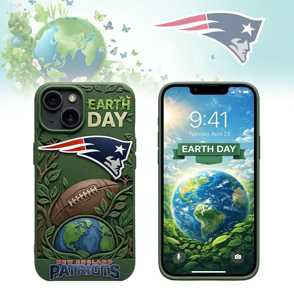 New England Patriots | Premium NFL Earth Day Phonecase
