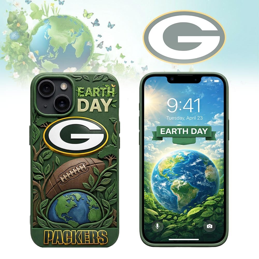 Green Bay Packers | Premium NFL Earth Day Phonecase