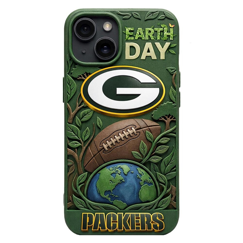 Green Bay Packers | Premium NFL Earth Day Phonecase - Image 2