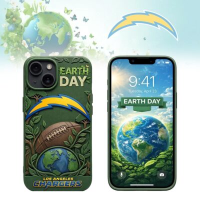 Los Angeles Chargers | Premium NFL Earth Day Phonecase