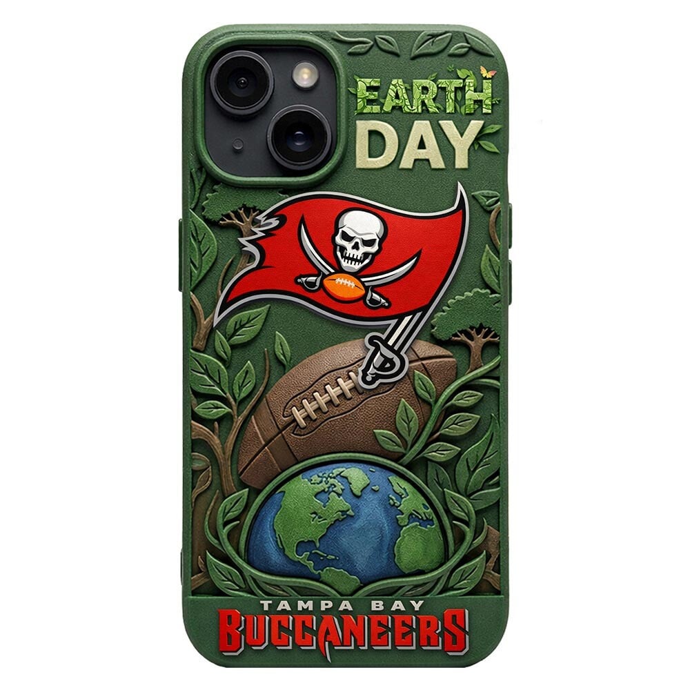Tampa Bay Buccaneers | Premium NFL Earth Day Phonecase - Image 2
