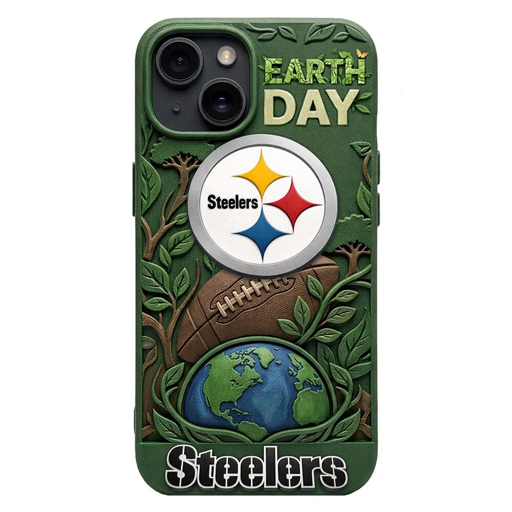 Pittsburgh Steelers | Premium NFL Earth Day Phonecase - Image 2