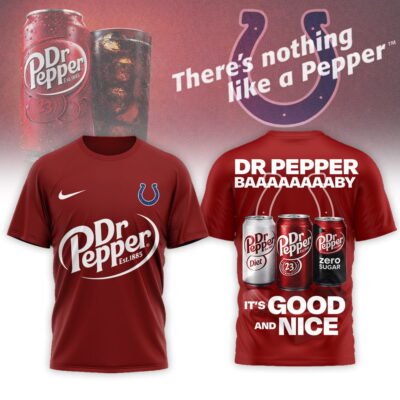 Indianapolis Colts | Premium NFL Dr Pepper 3D Shirt