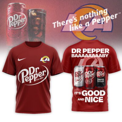 Los Angeles Rams | Premium NFL Dr Pepper 3D Shirt