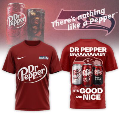 Seattle Seahawks | Premium NFL Dr Pepper 3D Shirt