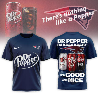 New England Patriots | Premium NFL Dr Pepper 3D Shirt