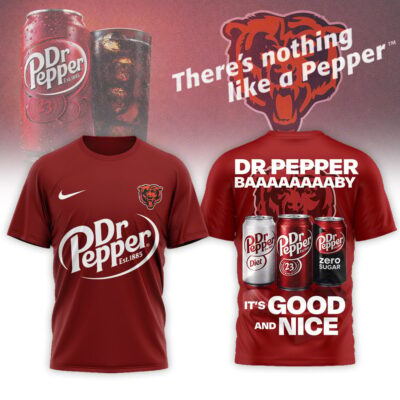 Chicago Bears | Premium NFL Dr Pepper 3D Shirt