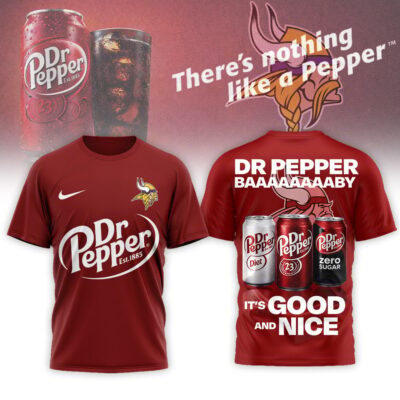 Minnesota Vikings | Premium NFL Dr Pepper 3D Shirt