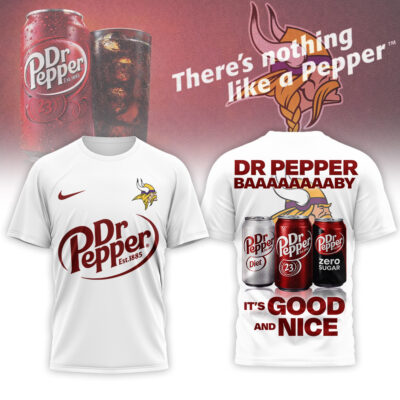 Minnesota Vikings | Premium NFL Dr Pepper 3D Shirt