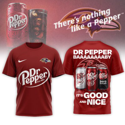Baltimore Ravens | Premium NFL Dr Pepper 3D Shirt