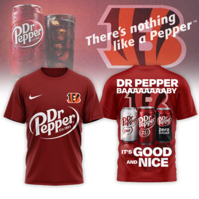 Cincinnati Bengals | Premium NFL Dr Pepper 3D Shirt
