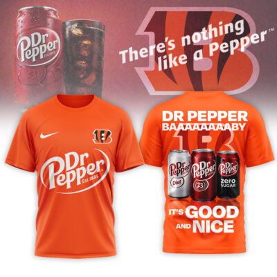 Cincinnati Bengals | Premium NFL Dr Pepper 3D Shirt