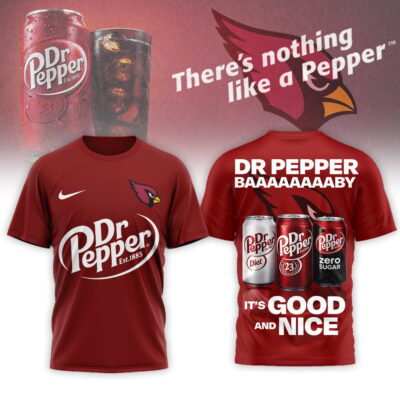 Arizona Cardinals | Premium NFL Dr Pepper 3D Shirt