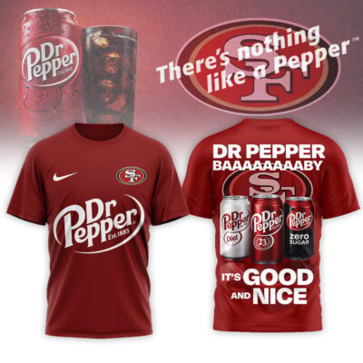 San Francisco 49ers | Premium NFL Dr Pepper 3D Shirt