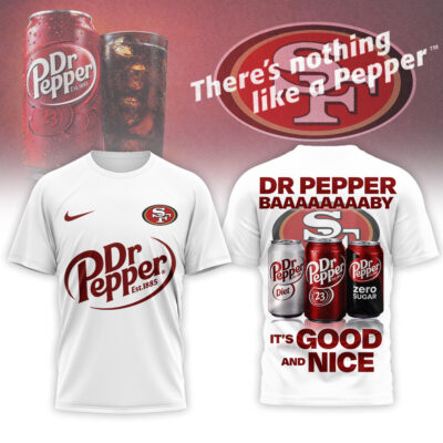 San Francisco 49ers | Premium NFL Dr Pepper 3D Shirt