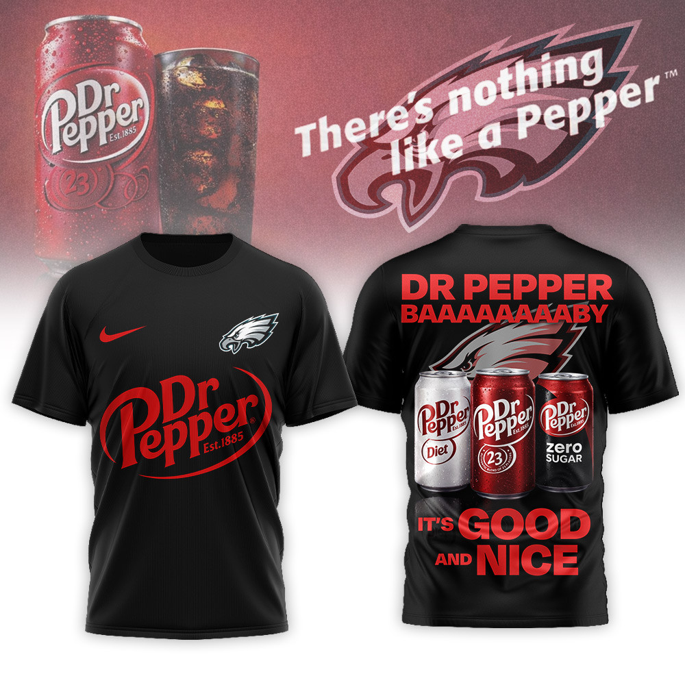Philadelphia Eagles | Premium NFL Dr Pepper 3D Shirt - Image 3