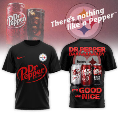 Pittsburgh Steelers | Premium NFL Dr Pepper 3D Shirt