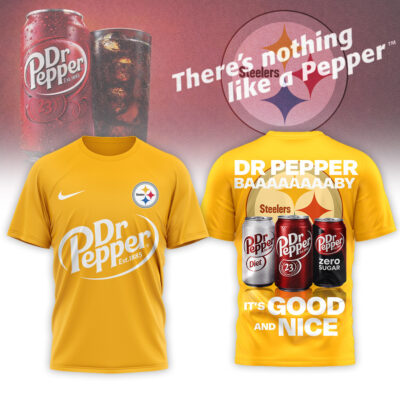 Pittsburgh Steelers | Premium NFL Dr Pepper 3D Shirt