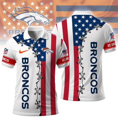 Denver Broncos | Premium NFL Freedom American Polo