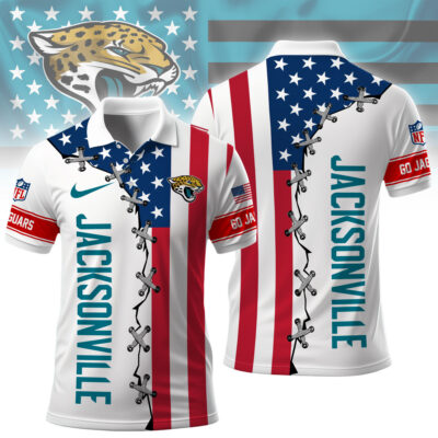Jacksonville Jaguars | Premium NFL Freedom American Polo - M
