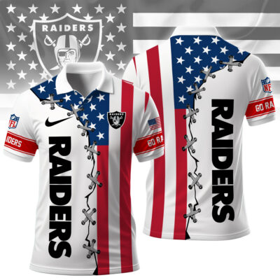 Las Vegas Raiders | Premium NFL Freedom American Polo