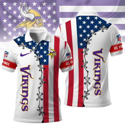 Minnesota Vikings | Premium NFL Freedom American Polo