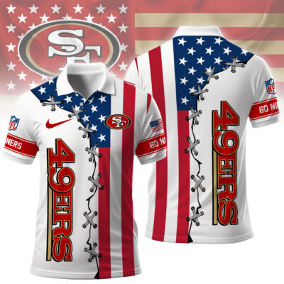 San Francisco 49ers | Premium NFL Freedom American Polo