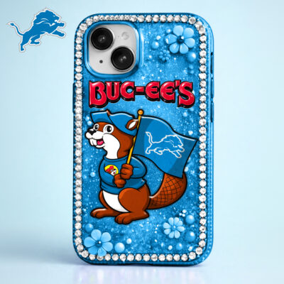Detroit Lions | Premium NFL Buc-ees Fan Luxury Phone Case