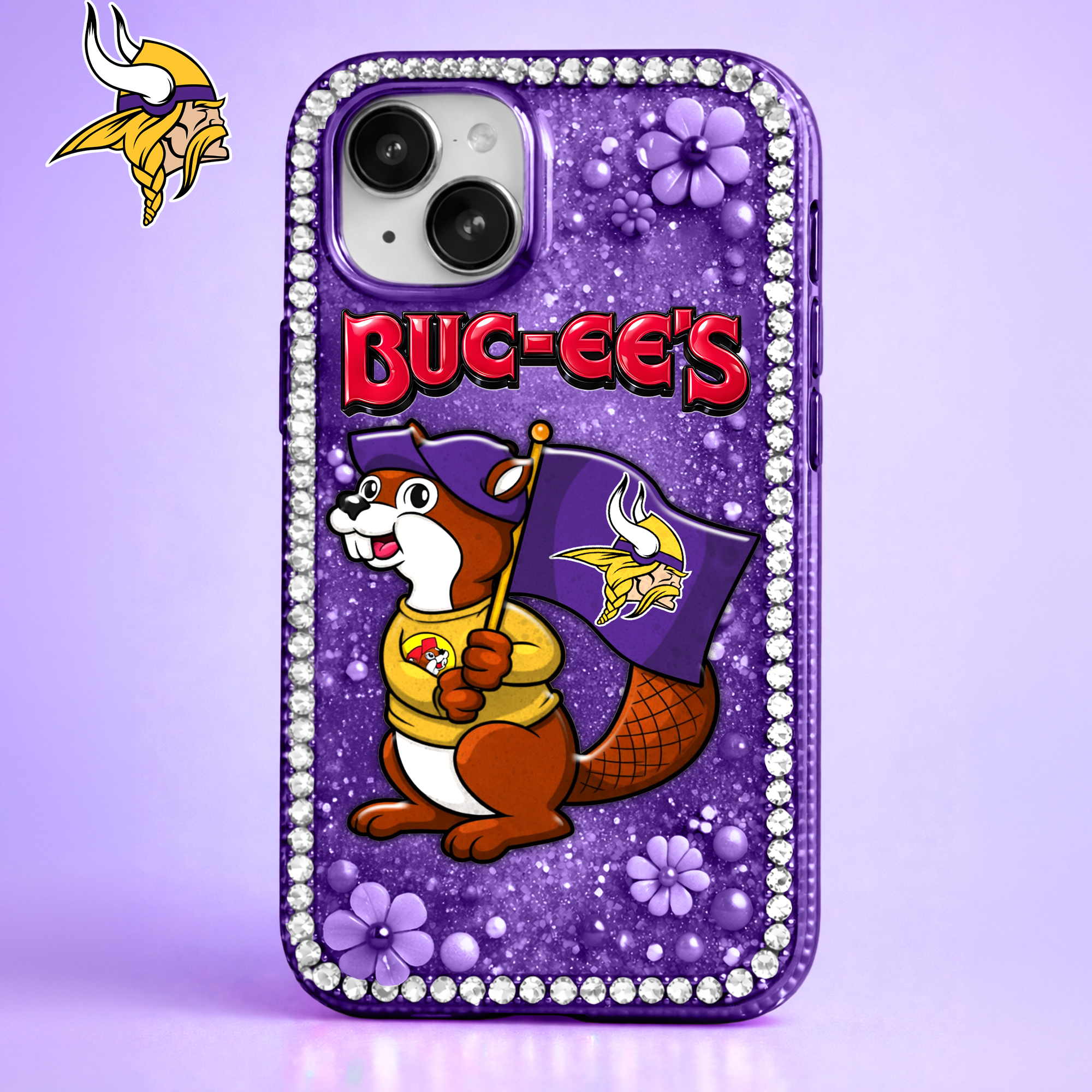 Minnesota Vikings | Premium NFL Buc-ees Fan Luxury Phone Case