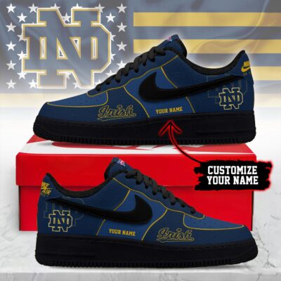 Notre Dame Fighting Irish | Premium NCAA Custom AF1 Shoes