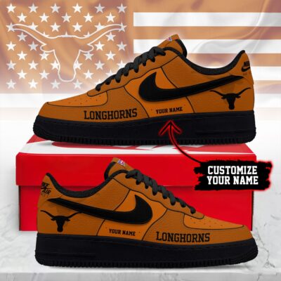 Texas Longhorns | Premium NCAA Custom AF1 Shoes