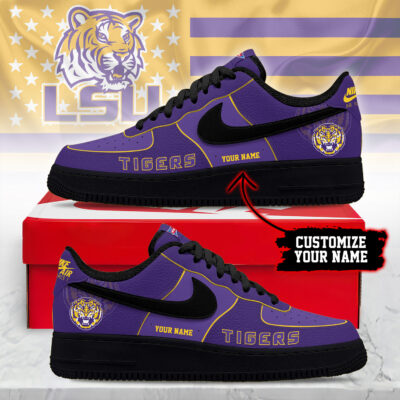 LSU Tigers | Premium NCAA Custom AF1 Shoes