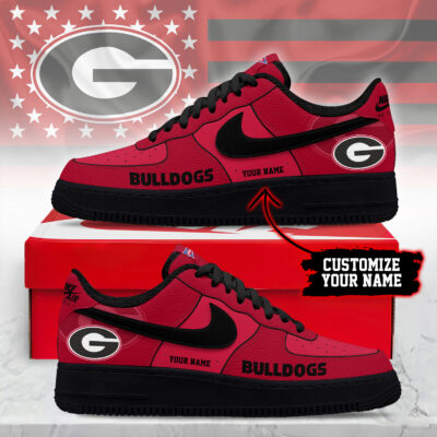 Georgia Bulldogs | Premium NCAA Custom AF1 Shoes