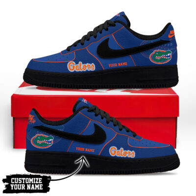 Alternative view of Florida Gators | Premium NCAA Custom AF1 Shoes
