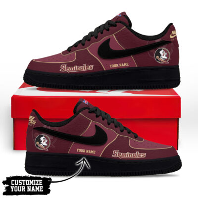 Alternative view of Florida State Seminoles | Premium NCAA Custom AF1 Shoes