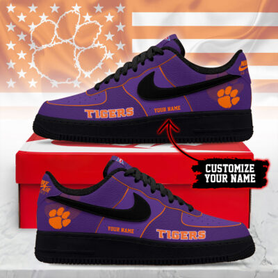 Clemson Tigers | Premium NCAA Custom AF1 Shoes