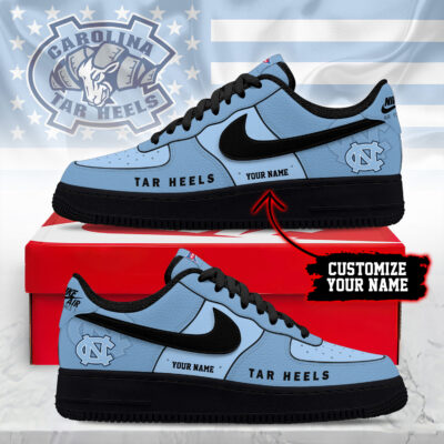 North Carolina Tar Heels | Premium NCAA Custom AF1 Shoes