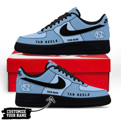 Alternative view of North Carolina Tar Heels | Premium NCAA Custom AF1 Shoes