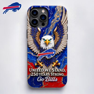 Buffalo Bills | Premium NFL 250 Years Of America Freedom Luxury Phone Case