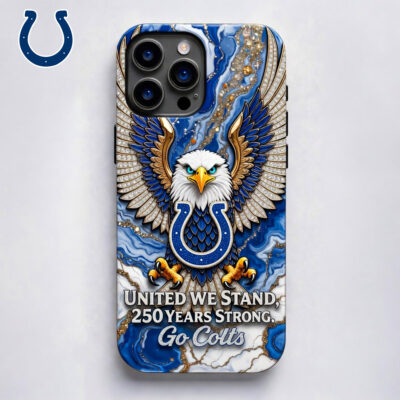 Indianapolis Colts | Premium NFL 250 Years Of America Freedom Luxury Phone Case