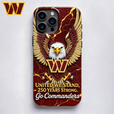 Washington Commanders | Premium NFL 250 Years Of America Freedom Luxury Phone Case