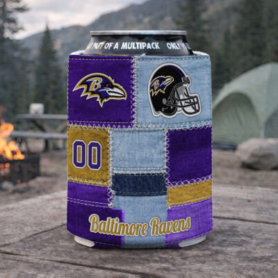 Alternative view of Baltimore Ravens | Premium NFL Game Day Can Koozie